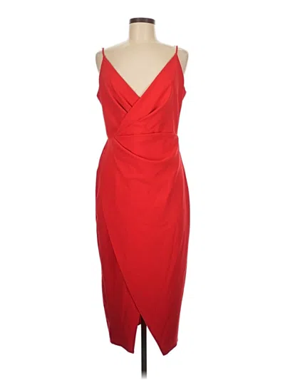 Pre-owned Betsey Johnson Cocktail Dress In Red