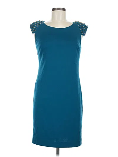 Pre-owned Betsey Johnson Cocktail Dress In Teal