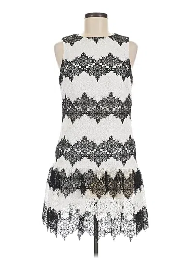 Pre-owned Betsey Johnson Cocktail Dress In White