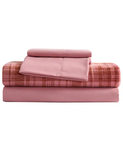 Betsey Johnson Core Comfort 4-piece Sheet Set, Queen In Pink