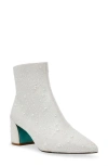 BETSEY JOHNSON BETSEY JOHNSON CORRY EMBELLISHED POINTED TOE BOOTIE
