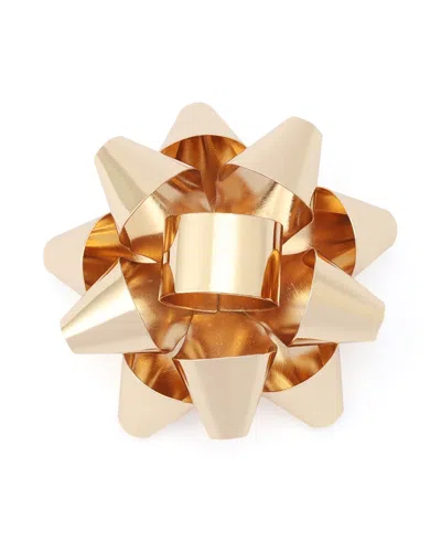 Betsey Johnson Crystal Gold-tone Bow Brooch
