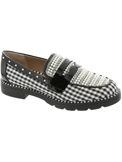 Betsey Johnson Darian Womens Patent Loafers In Multi
