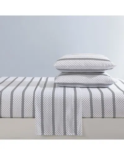 BETSEY JOHNSON DNU BETSEY JOHNSON DOTS AND STRIPES ULTRA SOFT MICROFIBER SHEET SET