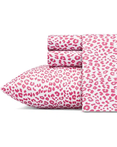 BETSEY JOHNSON DNU BETSEY JOHNSON LEOPARD ULTRA SOFT MICROFIBER SHEET SET