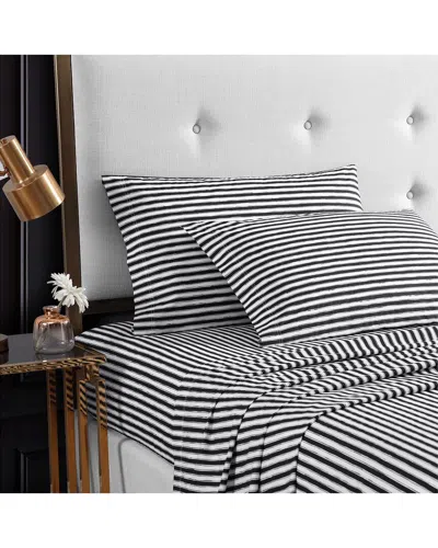 BETSEY JOHNSON DNU BETSEY JOHNSON SKETCHY STRIPE COTTON PERCALE SHEET SET