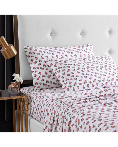 BETSEY JOHNSON DNU BETSEY JOHNSON TEENY TINY ROSES COTTON PERCALE SHEET SET