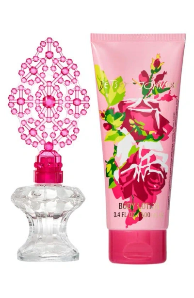 Betsey Johnson Eau De Parfum & Body Lotion 2-piece Gift Set In White