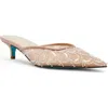 Betsey Johnson Ellis Sequin Mule In Sand