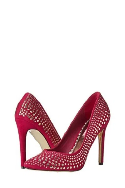 Betsey Johnson Faalyn Heel Pump In Fuschia In Pink