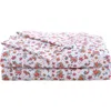 Betsey Johnson Fall Foliage Microfiber 4-pc. Sheet Set, Queen In Pink