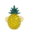 BETSEY JOHNSON FAUX STONE PINEAPPLE COCKTAIL STRETCH RING