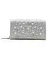 Betsey Johnson Flap Sparkler Crossbody Bag