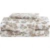 Betsey Johnson Garden Toile Sheet Set In Brown