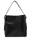 Betsey Johnson Headquarters Bucket Shoulder Bag In Black