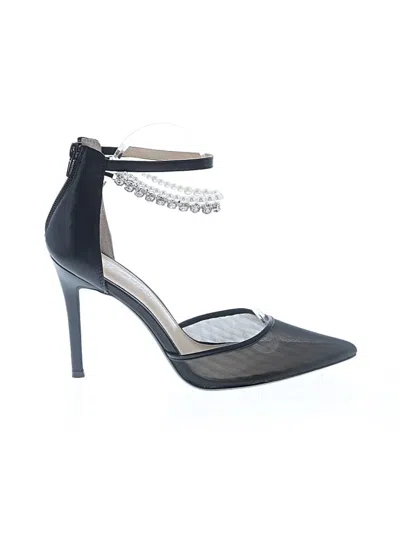 Pre-owned Betsey Johnson Heels In Black