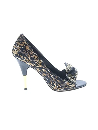 Pre-owned Betsey Johnson Heels In Black