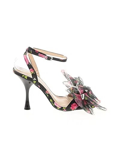 Pre-owned Betsey Johnson Heels In Black