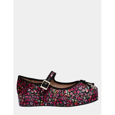 Betsey Johnson Hellena Black Ditsy Floral In Multi