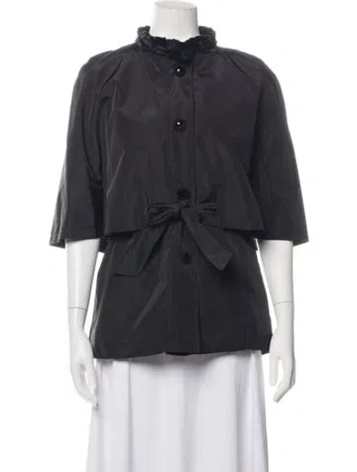 Pre-owned Betsey Johnson Jacket In Black