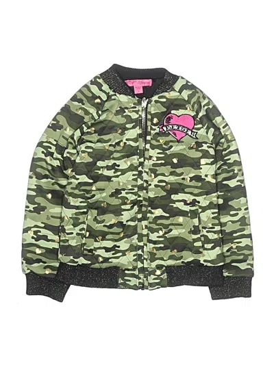 Pre-owned Betsey Johnson Kids' Jacket In Green