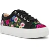 Betsey Johnson Jayla Platform Sneaker In Multi