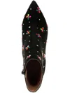 BETSEY JOHNSON JOISE WOMENS EMBELLISHED MAN MADE ANKLE BOOTS