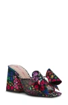 Betsey Johnson Jordn Block Heel Sandal