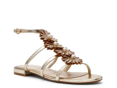 Betsey Johnson Joyce Ankle Strap Sandal In Brown