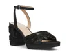 Betsey Johnson Junie Platform Sandal In Black