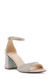 Betsey Johnson Kami Sandal In Silver