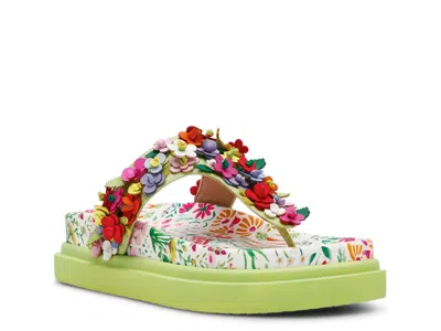 Betsey Johnson Kammeron Platform Sandal In Multi