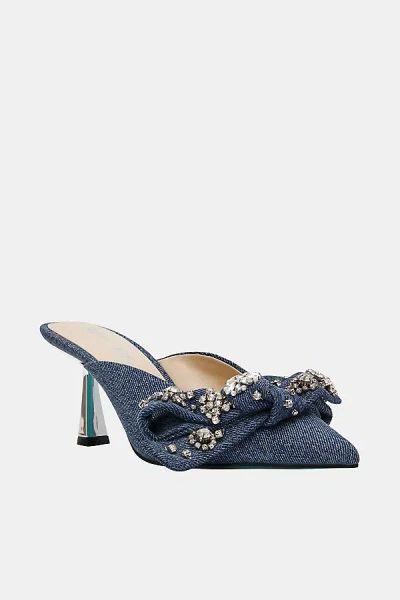 Betsey Johnson Kena Jewel Heels In Multi
