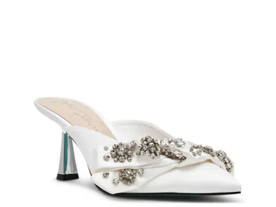 Betsey Johnson Kena Mule In Red