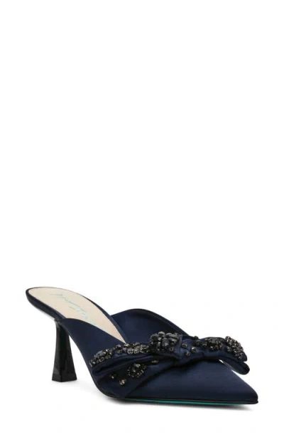 Betsey Johnson Kena Pointed Toe Mule In Multi