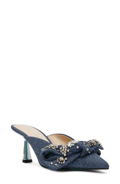Betsey Johnson Kena Pointed Toe Mule In Multi