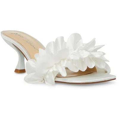 Betsey Johnson Kimi Womens Satin Heels