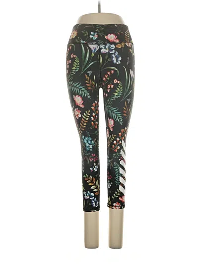 Pre-owned Betsey Johnson Leggings In Green