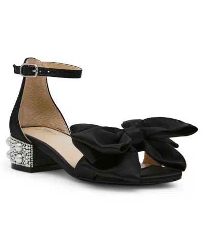 BETSEY JOHNSON LITTLE AND BIG GIRLS LULU DRESS SANDAL WITH PEARL HEEL