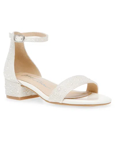 Betsey Johnson Kids' Little And Big Girls Mari Dress Shoes In White