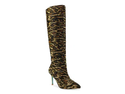 Betsey Johnson Lolah Boot In Multi