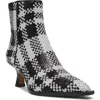 Betsey Johnson Louisa Pointed Toe Bootie In Multi