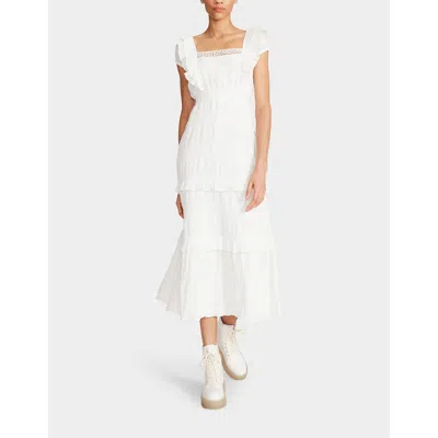 Betsey Johnson Lovely Layers Maxi Dress White | ModeSens