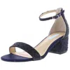 Betsey Johnson Women's Mari Block Heel Evening Sandal Women's Shoes In Blue