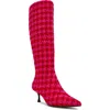 Betsey Johnson Maxxine Knee High Boot In Multi