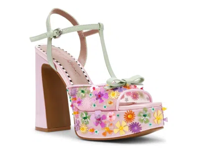 Betsey Johnson Melodie Platform Sandal In Multi