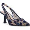 BETSEY JOHNSON BETSEY JOHNSON NIKKI POINTED TOE SLINGBACK PUMP
