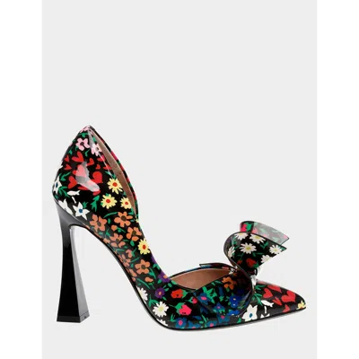 Betsey Johnson Nobble-p Black Ditsy Floral In Multi