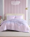Betsey Johnson Ombre Reversible 6-pc. Comforter Set, Twin In Raspberry Purple