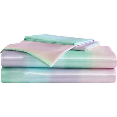 Betsey Johnson Pastel Ombré Sheet Set In Pastel Blue